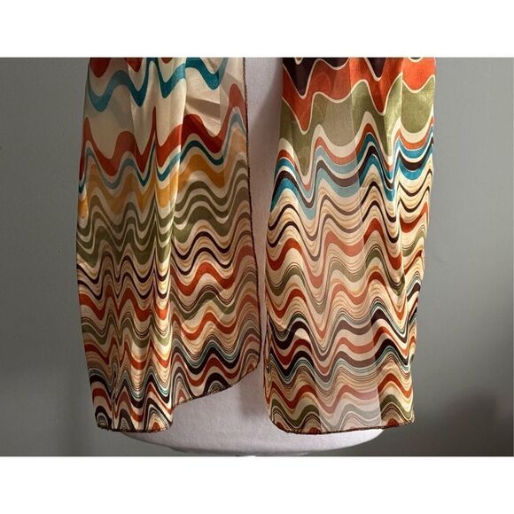 Multi-Color Sheer Scarf - Picture 6 of 10